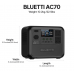 Bluetti AC70P Portable Power Station IP65 - Battery capacity 864Wh, AC Output 1kW, 2kW surge with Solar Up To 500W 58V 10A